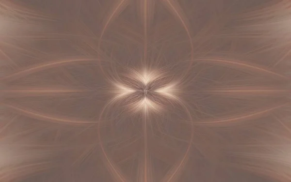 Εικόνα τέχνης καφέ μοτίβο φόντου. Συμμετρία. — Φωτογραφία Αρχείου