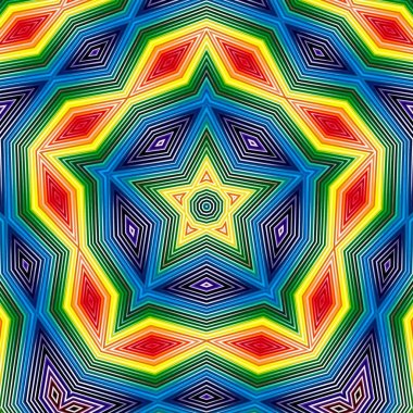 yıldız deseni geometrik arka plan soyut. Mozaik.