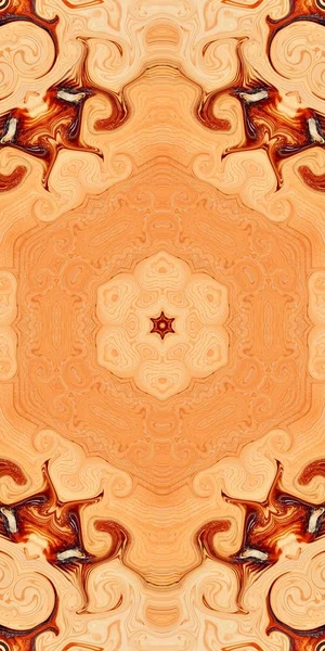 Pattern wood symmetry abstract background. phone. — Stock Photo, Image