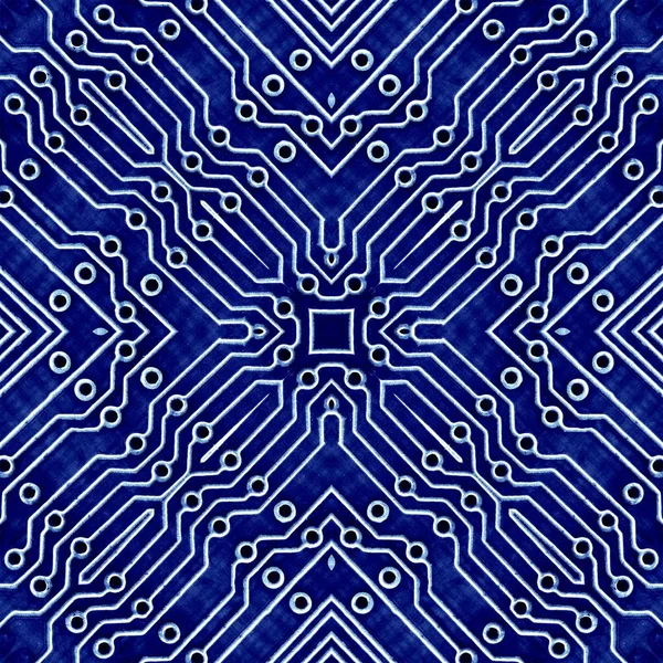 pcb printed circuit board pattern. abstract hardware.