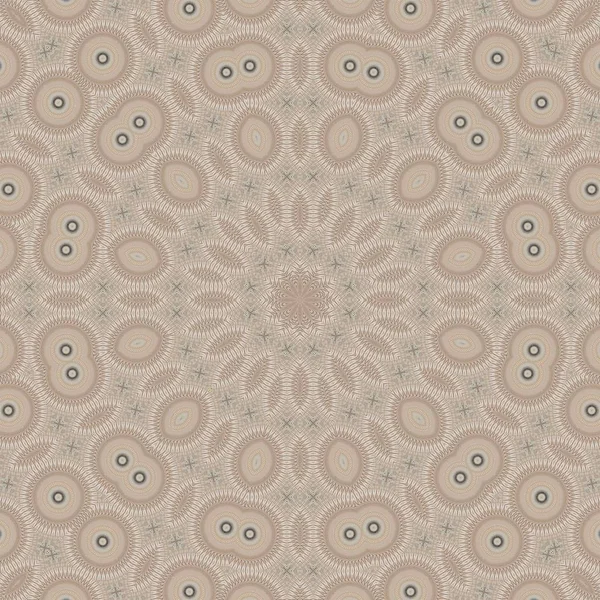 brown mirror mandala pattern beige. space.brown mirror mandala pattern beige. space.