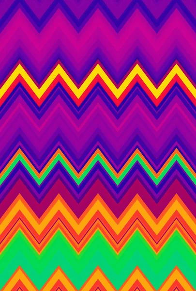 Neon chevron zigzag background ultra. art. — Stock Photo, Image