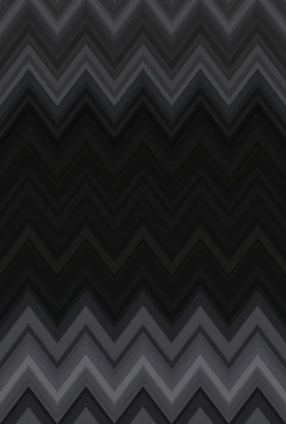 Motif zigzag nuit noire géométrique. ornement sans couture . — Photo