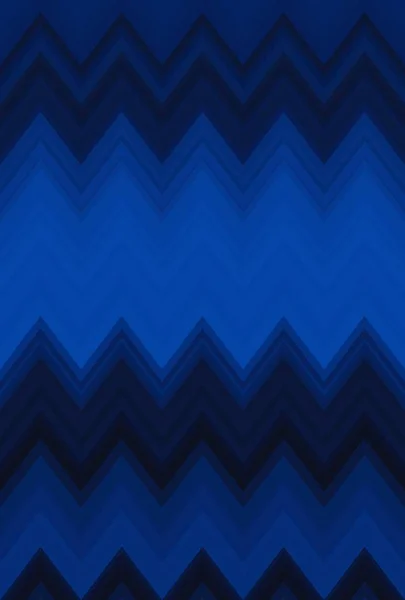 Motivo a zig zag blu scuro chevron. decorazione sfondo . — Foto Stock