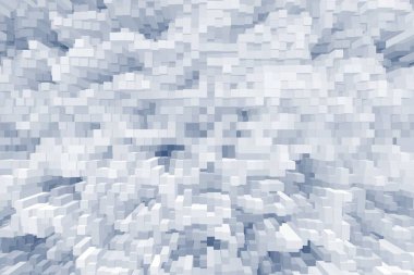 Soyut küp 3d ekstrüzyon arka plan, modern.