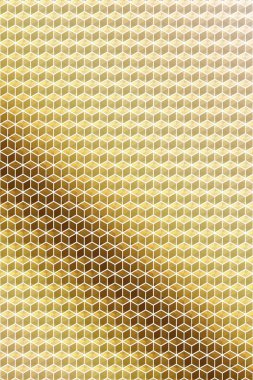 Küp veya altıgen desen geometrik tasarım arka plan, kart petek.