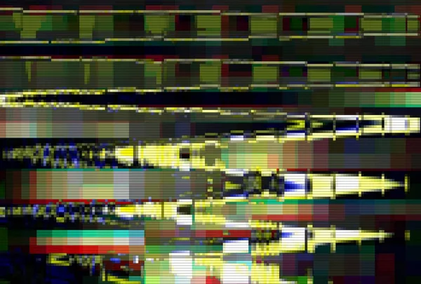 Glitch digitale abstracte achtergrond lawaai glitch digitale abstracte achtergrond lawaai. — Stockfoto
