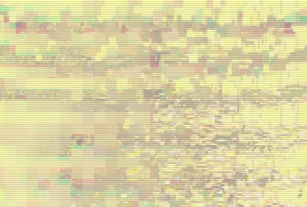 Panne Pixel digitales Musterrauschen, Design. — Stockfoto