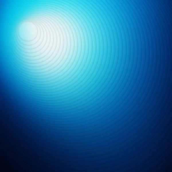 Brilhante fundo azul abstrato radial. anel gráfico . — Fotografia de Stock