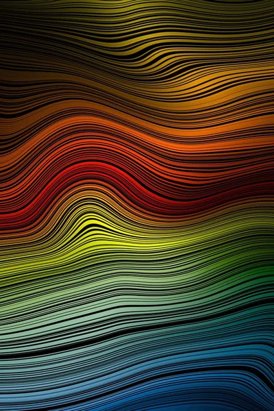 Wave line pattern cover background, motion.