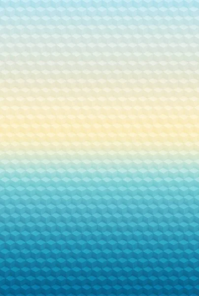 Blauer Würfel geometrisches Muster abstrakter Hintergrund, modern. — Stockfoto