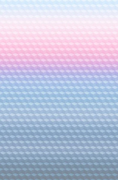 Soft pastel geometric cube 3D pattern background, texture.