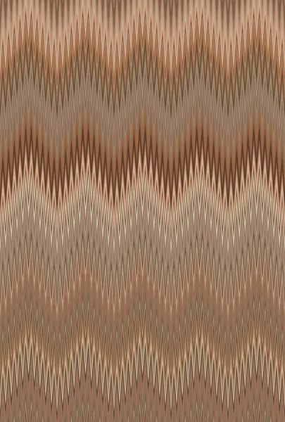 Bronze ziguezague chevron padrão marrom. arte . — Fotografia de Stock