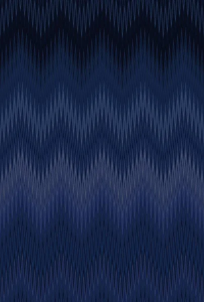 Blauer dunkler Chevron-Zickzack-Hintergrund. Textur. — Stockfoto