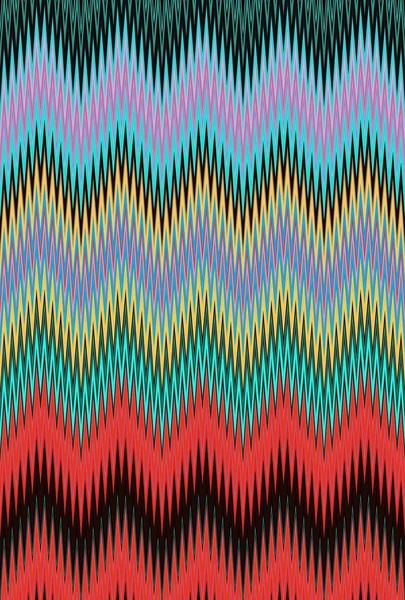 Fête de danse disco chevron zigzag. tendances . — Photo