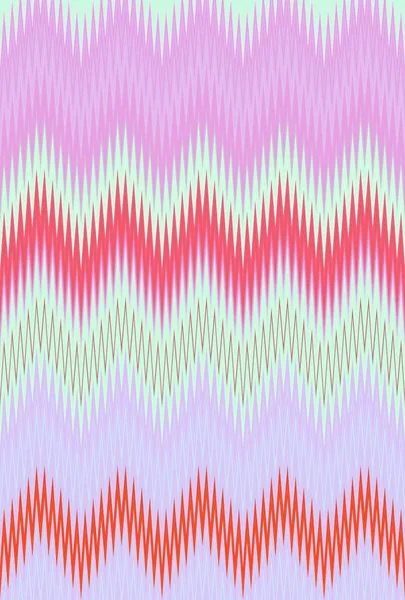 Dvojitou klikatou a růžovou tapetu. textura geometrická. — Stock fotografie