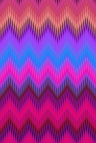 Hallucination psychédélique hallucination chevron zigzag hallucinogène. tissu . — Photo