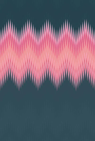 Chevron zigzag rose motif fond. tendances homogènes . — Photo