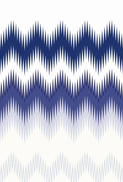 Blauwe hemel denim Chevron zigzag. abstracte sieraad. — Stockfoto