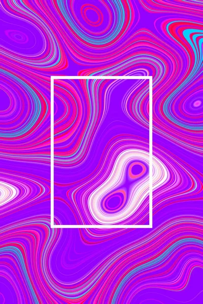 Abstract psychedelic poster background and hypnotic design, pattern.