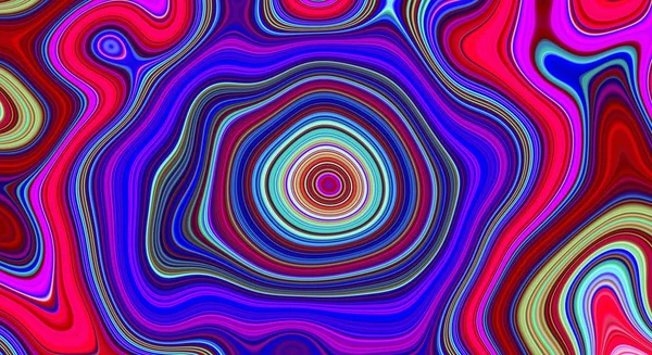 Psychedelische abstracte patroon en hypnotische achtergrond voor trend Art, Swirl trend. — Stockfoto