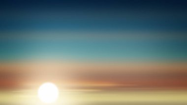 Gün batımı degrade arka plan gündoğumu güneş, bulanık yaz.