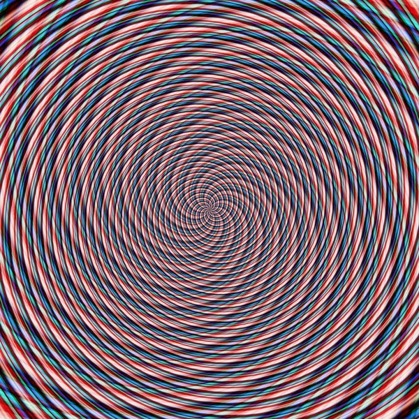 Abstrakt bakgrund illusion hypnotisk illustration, design. — Stockfoto