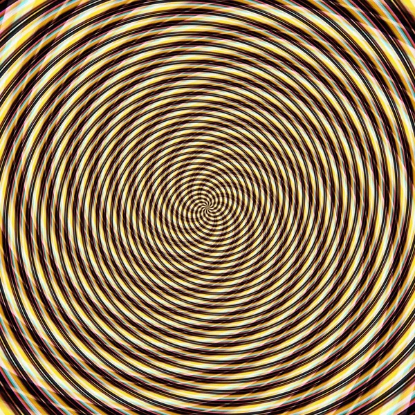 Abstrakte Hintergrundillusion hypnotische Illustration, Täuschungsdesign. — Stockfoto