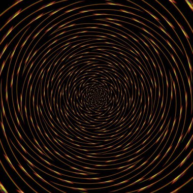 İllüzyon arka plan spiral desen zig-zag, dekorasyon sihirli.