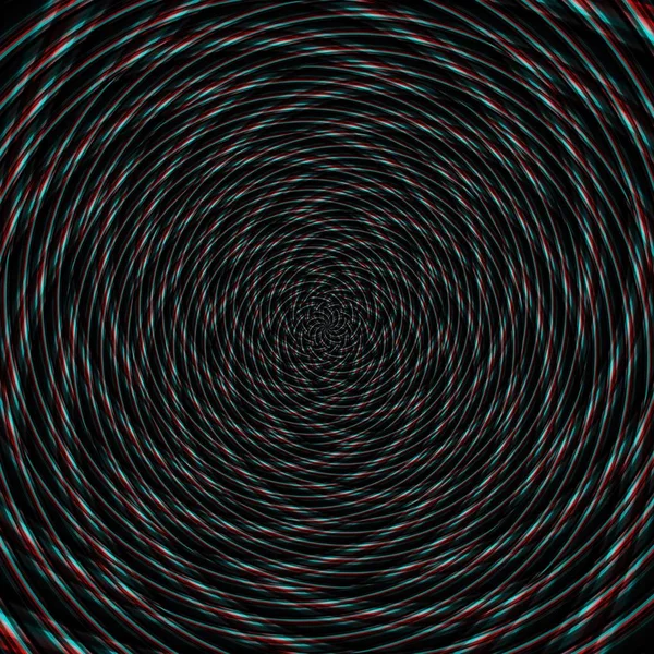 Illúzió háttér spirál minta Zig-Zag, illusztráció hipnotikus. — Stock Fotó