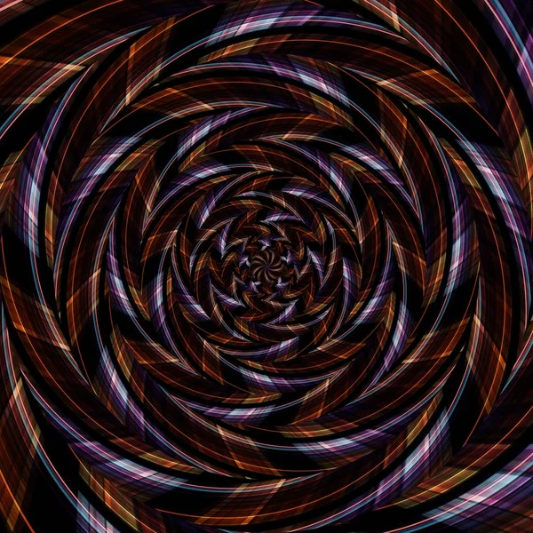 Spiral swirl pattern background abstract, ornate illusion.