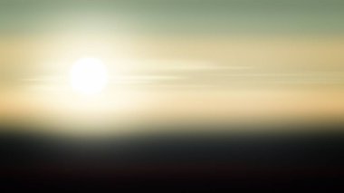 Günbatımı gradyan arkaplan gün doğumu güneşi, parlak bulanık.