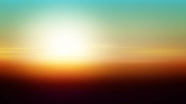 Günbatımı arkaplan resimleme gradyanı soyut, parlak gökyüzü.