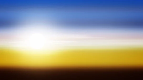 日没のグラデーション背景日の出太陽、太陽のテクスチャ. — ストック写真