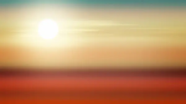 Tramonto gradiente sfondo alba sole, paesaggio del mattino . — Foto Stock
