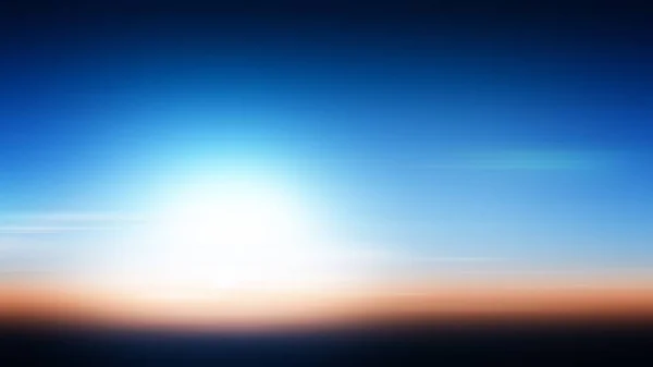 Solnedgång bakgrund illustration gradient abstrakt, glöd. — Stockfoto