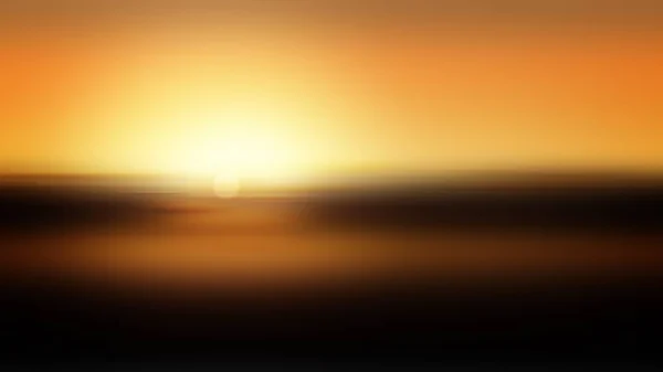 Atardecer fondo ilustración gradiente abstracto, desenfoque del sol . — Foto de Stock