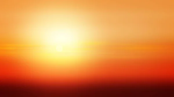 Sunset background illustration gradient abstract, sun design. — Stock Photo, Image