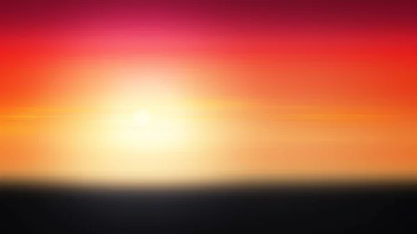 Sunset háttér illusztráció gradiens absztrakt, banner színes. — Stock Fotó