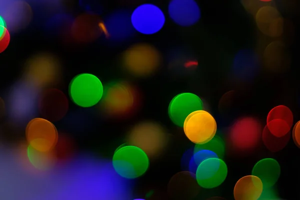 Jul semester bokeh abstrakt bakgrund. — Stockfoto