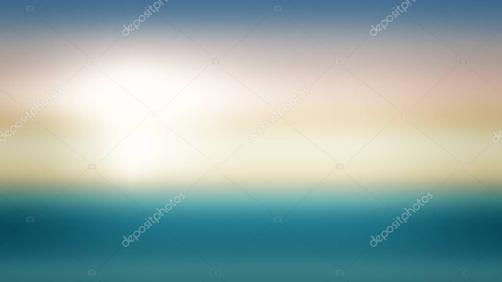 gradient sun background abstract design, evening summer.