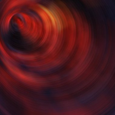 Saf radyal bulanık kopyalama uzayı. daire pembe.