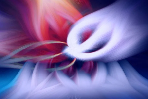 Padrão cosmos brilho fractal ilustração. vibrante . — Fotografia de Stock