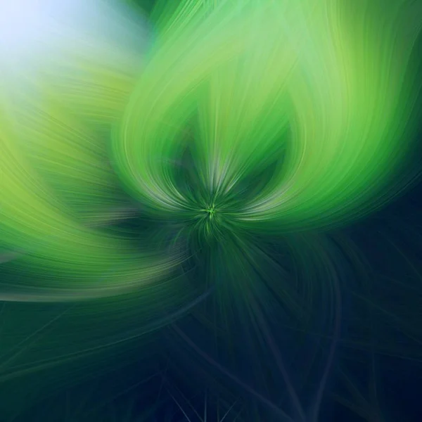 Green leaf flower illustration background. backdrop. — ストック写真