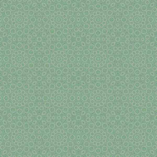 緑のパターンの背景対称万華鏡カバー. — ストック写真