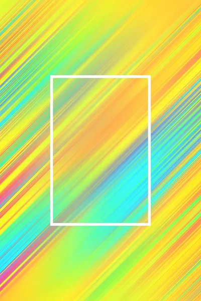 Fondo de rayas diagonales con marco. Líneas cubierta de diseño abstracto, folleto de ilustración . — Foto de Stock