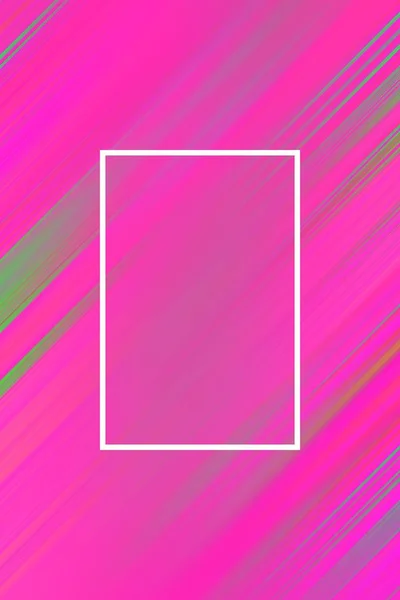 Diagonal stripes background with frame. Lines abstract design cover, illustration modern. — 스톡 사진