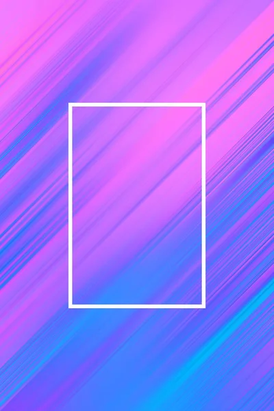 Diagonale strepen achtergrond met frame. Lijnen abstracte design cover, rand modern. — Stockfoto