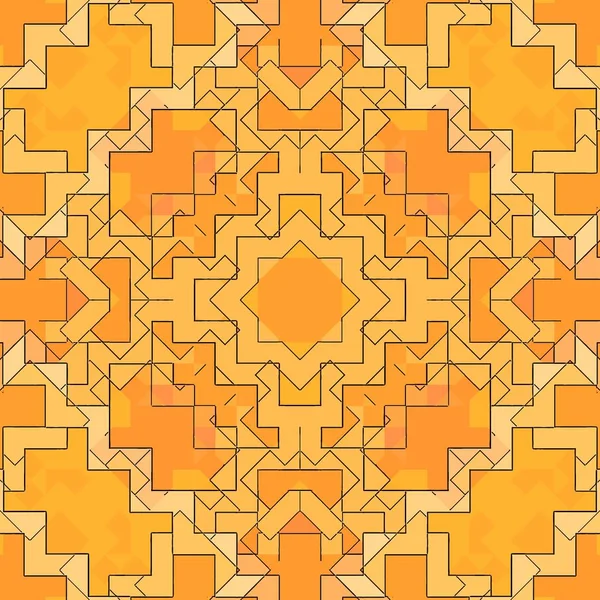 Mosaïque motif de fond abstrait teinté, géométrique coloré . — Photo