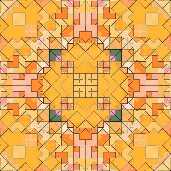 Mosaico abstracto patrón de fondo manchado, ilustración gráfica . — Foto de Stock